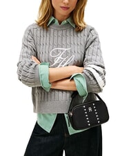 TOMMY HILFIGER TH TIMELESS Mini bolso de hombro negro - Bolsos Mujer - 4