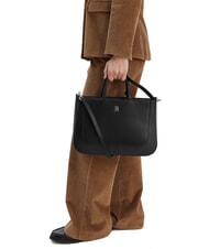 TOMMY HILFIGER TH GLAM Bolso de mano, con bandolera negro - Bolsos Mujer - 5