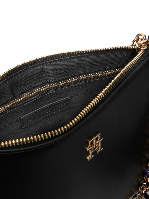 TH GLAM Bolso de hombro, con correa para el hombro negro - Bolsos Mujer