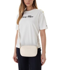 TOMMY HILFIGER TH LOGO Mini bolso de hombro muselina - Bolsos Mujer - 5