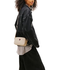 TOMMY HILFIGER TJ DAILY ELEVATED Bolso de hombro micro Arena del Golfo - Bolsos Mujer - 4