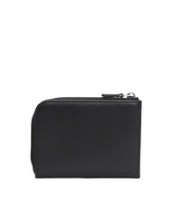 TOMMY HILFIGER TH FLAG Monedero de cuero negro - Carteras Hombre - 3