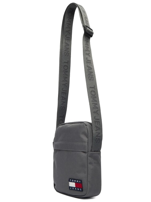 TJ ESS DAILY Bolso de hombro centro gris - Bandoleras Hombre