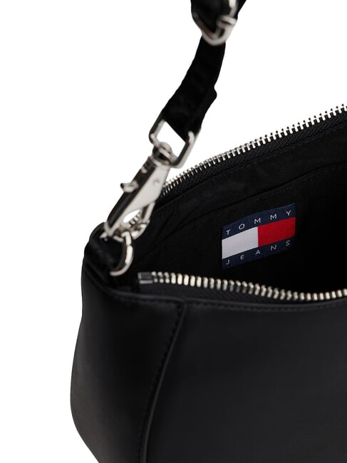 TJ DAILY ELEVATED Bolso de hombro negro - Bolsos Mujer