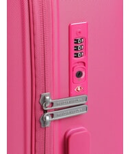 MANDARINA DUCK D-DROP 2.0 Carro de tama&ntilde;o mediano rosa frambuesa - Trolley R&iacute;gidos - 4