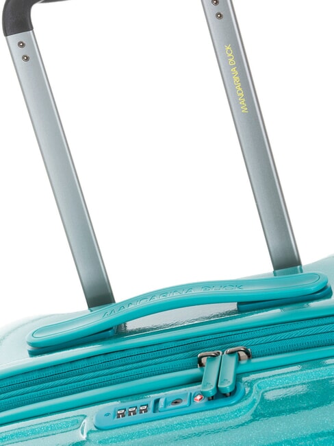 LOGODUCK Carro mediano expandible verde brillante - Trolley R&iacute;gidos