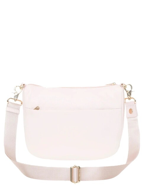 MELLOW LEATHER Bolso bandolera de piel rosa caramelo - Bolsos Mujer