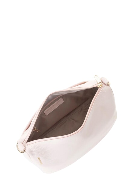 MELLOW LEATHER Bolso bandolera de piel rosa caramelo - Bolsos Mujer