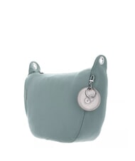 MANDARINA DUCK Mellow Bolso saco con bandolera, de piel verde iceberg - Bolsos Mujer - 2