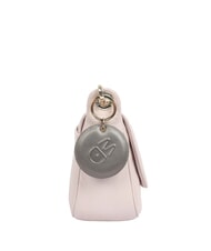 MANDARINA DUCK MELLOW Minibolso de hombro en piel rosa caramelo - Bolsos Mujer - 3