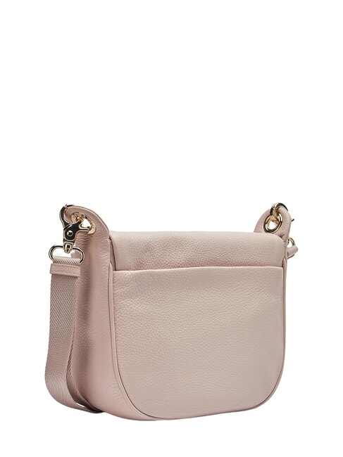 MELLOW Minibolso de hombro en piel rosa caramelo - Bolsos Mujer