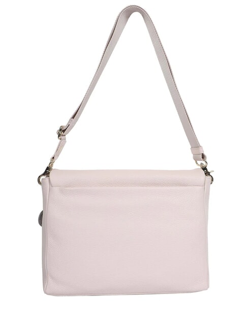 MELLOW  Bolso bandolera de piel rosa caramelo - Bolsos Mujer