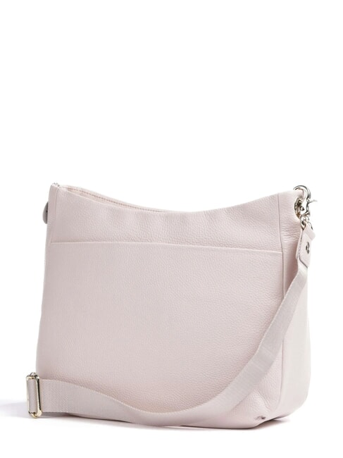 MELLOW LEATHER Bolso bandolera de piel rosa caramelo - Bolsos Mujer