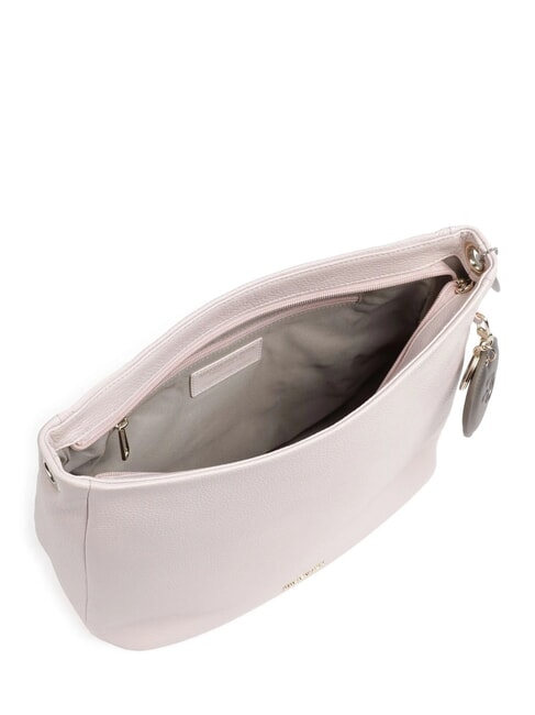 MELLOW LEATHER Bolso bandolera de piel rosa caramelo - Bolsos Mujer
