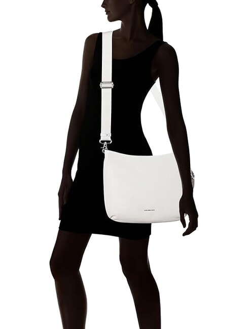 MELLOW LEATHER Bolso bandolera de piel nube nimbo - Bolsos Mujer