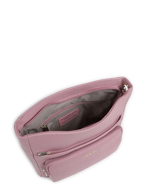 MELLOW LEATHER Bolso de hombro tipo hobo rosa lila - Bolsos Mujer