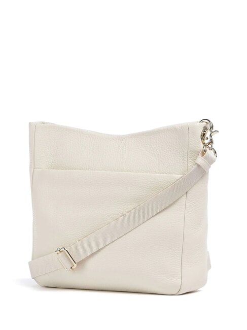 MELLOW LEATHER Bolso de hombro tipo hobo almendra - Bolsos Mujer