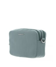 MANDARINA DUCK MELLOW LEATHER Bolso de hombro de piel verde iceberg - Bolsos Mujer - 2