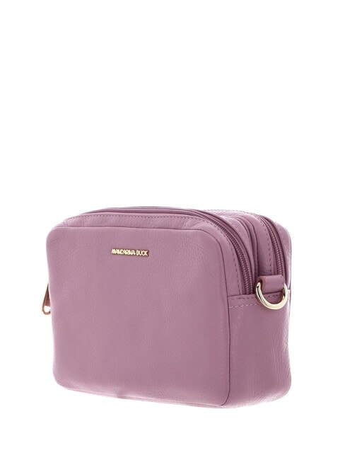 MELLOW LEATHER Bolso de hombro de piel rosa lila - Bolsos Mujer
