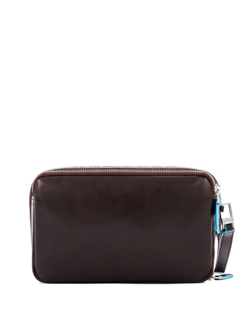 BLUE SQUARE Estuche de cuero para tarjetas CAOBA - Carteras Hombre