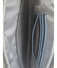 PIQUADRO BLUE SQUARE Estuche de cuero para tarjetas azul - Carteras Hombre - 3