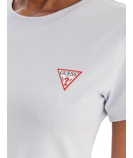 GUESS MINI TRIANGLE Camiseta slim fit v&iacute;a a&eacute;rea azul - camiseta - 3