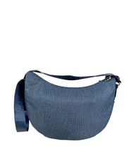 BORBONESE BORBONESO Bolso de hombro LUNA en tejido jet op lapisl&aacute;zuli azul - Bolsos Mujer - 2