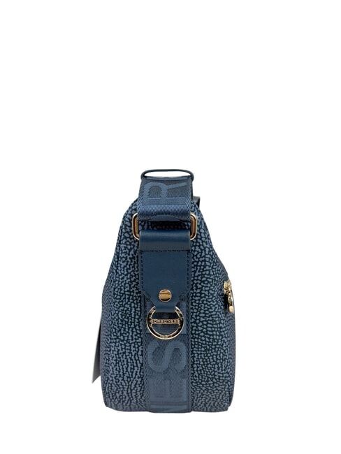 BORBONESO Bolso LUNA Hobo, Peque&ntilde;o lapisl&aacute;zuli azul - Bolsos Mujer