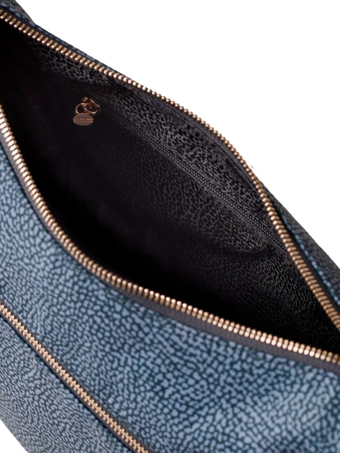 BORBONESO Bolso LUNA Hobo, Peque&ntilde;o lapisl&aacute;zuli azul - Bolsos Mujer