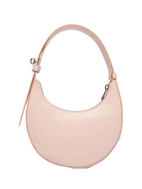 DELIZIA  Mini bolso bandolera, en piel. rosa polvoriento - Bolsos Mujer