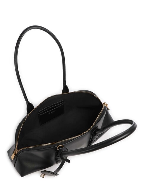 BOWLING Bolso de hombro, con correa para el hombro negro-oro antiguo - Bolsos Mujer