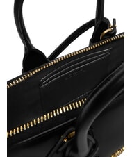 PINKO BOWLING Bolso de mano, con bandolera negro-oro antiguo - Bolsos Mujer - 4