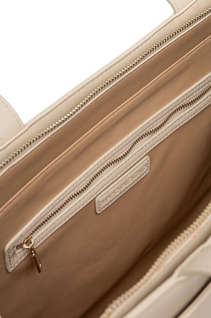 CORA Bolso de hombro beige - Bolsos Mujer