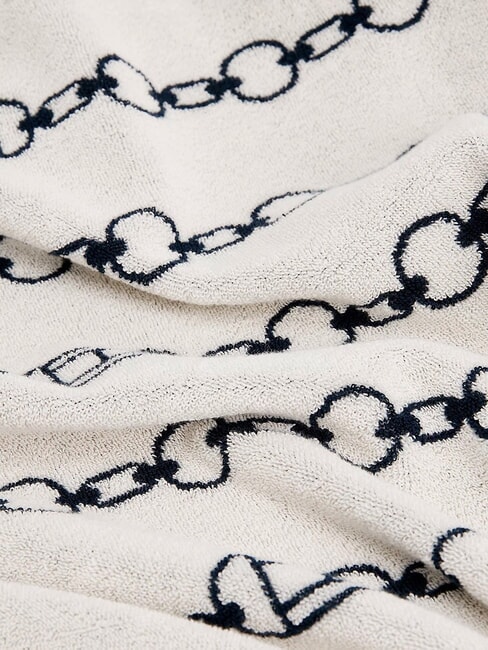 TH Toalla de playa de algod&oacute;n Cadena de bandera azul marino de noche oscura - Accesorios de viaje