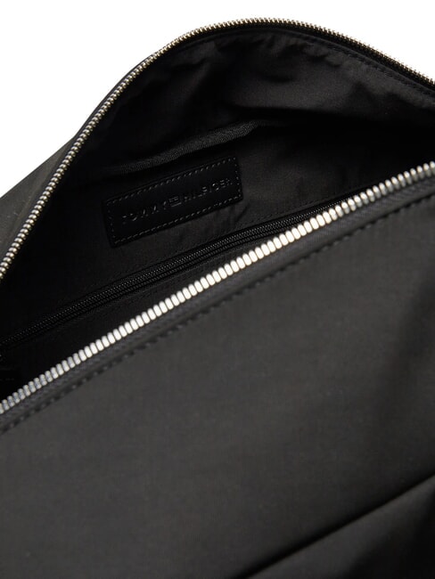 TH BUSINESS Bolsa de lona de nailon con correa para el hombro negro - Bolsas de viaje