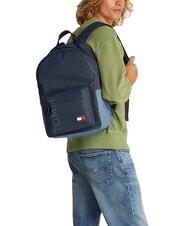 TOMMY HILFIGER TJM DAILY + DOME Mochila para port&aacute;til de 14" Marina de noche oscura - Mochilas para port&aacute;til - 4