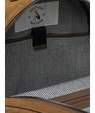 TOMMY HILFIGER TH CASUAL SUEDE Mochila de cuero para port&aacute;til de 15" gris topo costero - Mochilas para port&aacute;til - 6