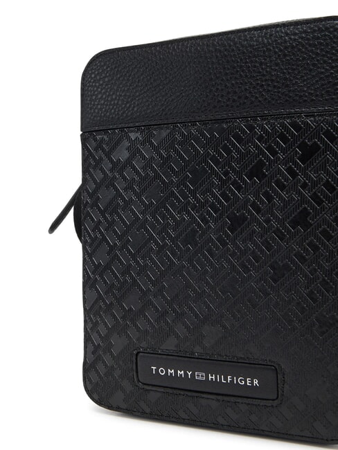 TH MONOGRAM Mini bolso de reportero negro - Bandoleras Hombre