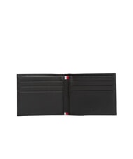 TOMMY HILFIGER TH BUSINESS Cartera de cuero de 6 cc negro - Carteras Hombre - 2