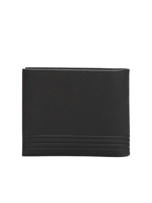 TH BUSINESS Cartera de cuero de 6 cc negro - Carteras Hombre