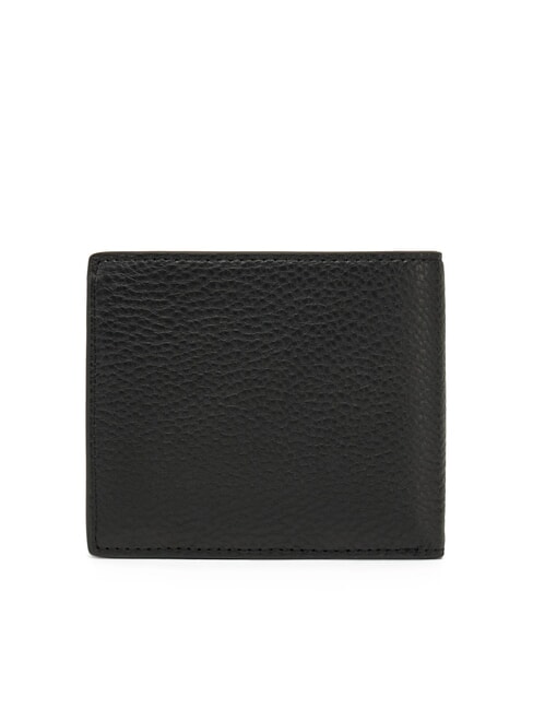 TH MONOGRAM EXTRA Cartera de piel con monedero negro - Carteras Hombre