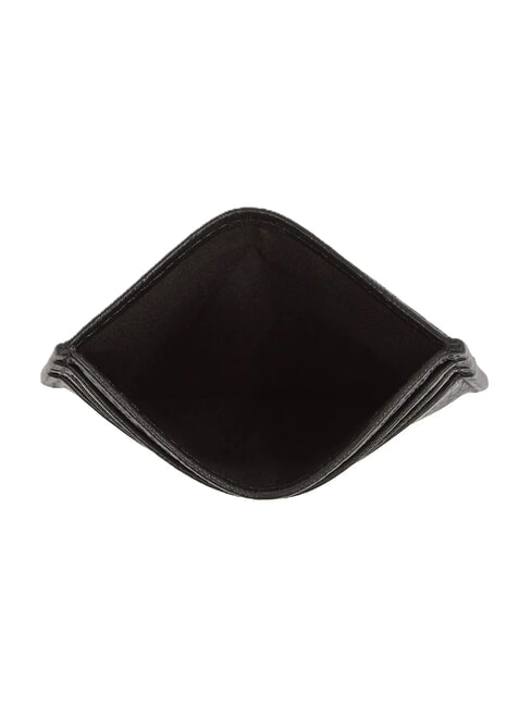 TH MONOGRAM Tarjetero de piel con logo negro - Carteras Hombre