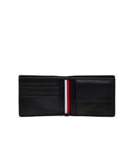 TOMMY HILFIGER TH CORP Cartera de piel con monedero negro - Carteras Hombre - 2