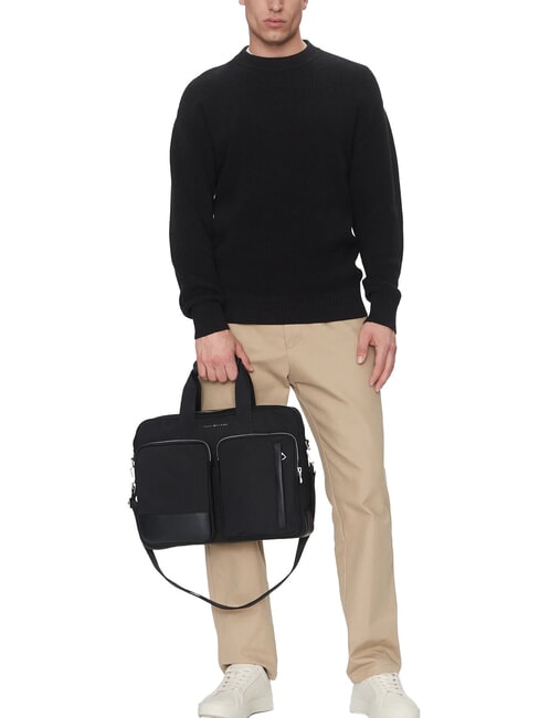 TH Malet&iacute;n delgado para port&aacute;til de 14" negro - Maletines de Trabajo