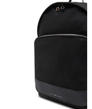TOMMY HILFIGER TH Mochila de nailon negro - Mochilas para port&aacute;til - 3