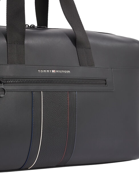 TH Bolsa de lona con correa para el hombro negro - Bolsas de viaje