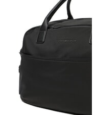 TOMMY HILFIGER TH Bolsa de lona grande con correa para el hombro negro - Bolsas de viaje - 4