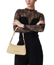 LOVE MOSCHINO JEWEL Bolso de hombro peque&ntilde;o manteca - Bolsos Mujer - 5