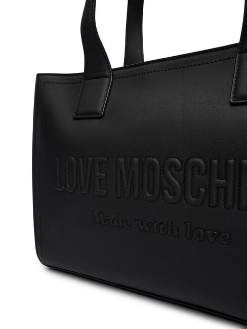SIGNATURE LOVE Bolso de compras de hombro negro - Bolsos Mujer