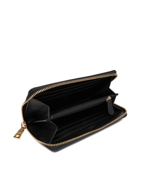 EMBOSSED Cartera grande con cremallera negro - Carteras Mujer